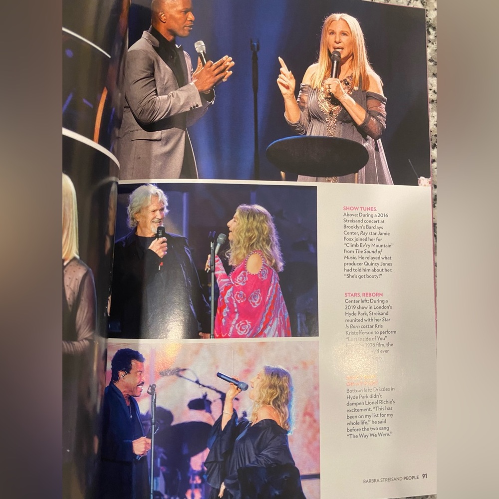 Barbara Streisand People Magazine Special Edition - Picture 3 of 9